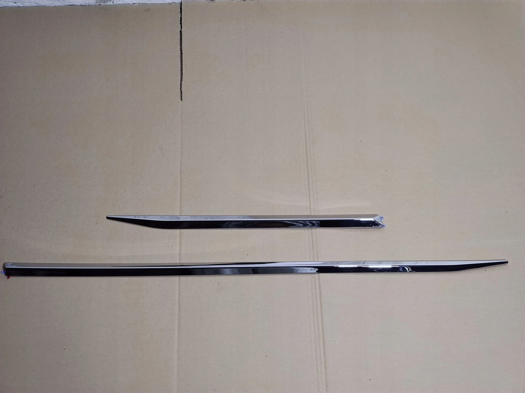 фото №1, Хром накладки двері лівий перед+ задня nissan x-trail