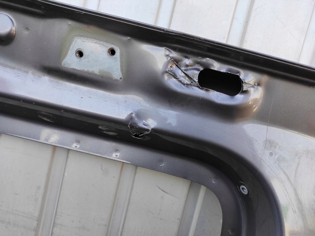 фото №6, Talento trafic vivaro 16- крышка багажника багажника задняя