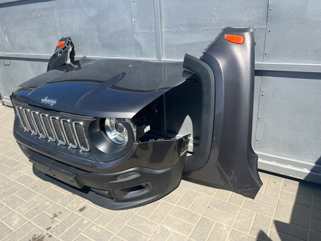 фото №8, Jeep renegade перед ксенон капот бампер pas лампы радиатор