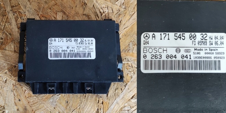 фото №1, Модуль блок управления pdc mercedes w171 r171