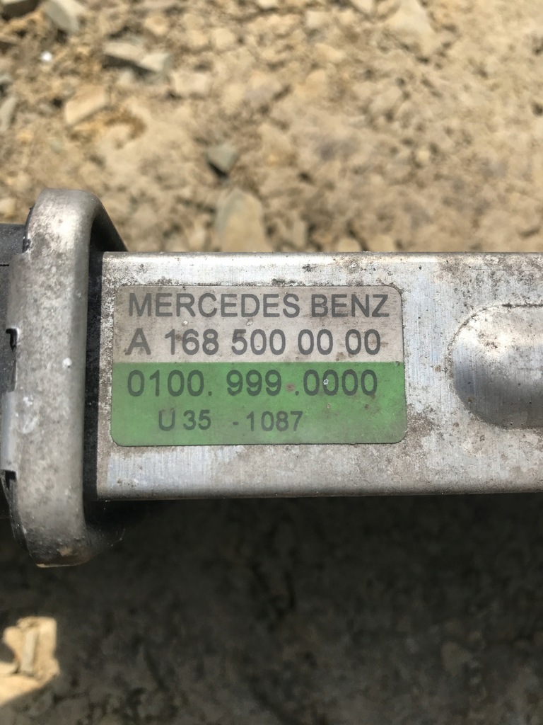 фото №5, Інтеркулер радіатор повітря mercedes w168