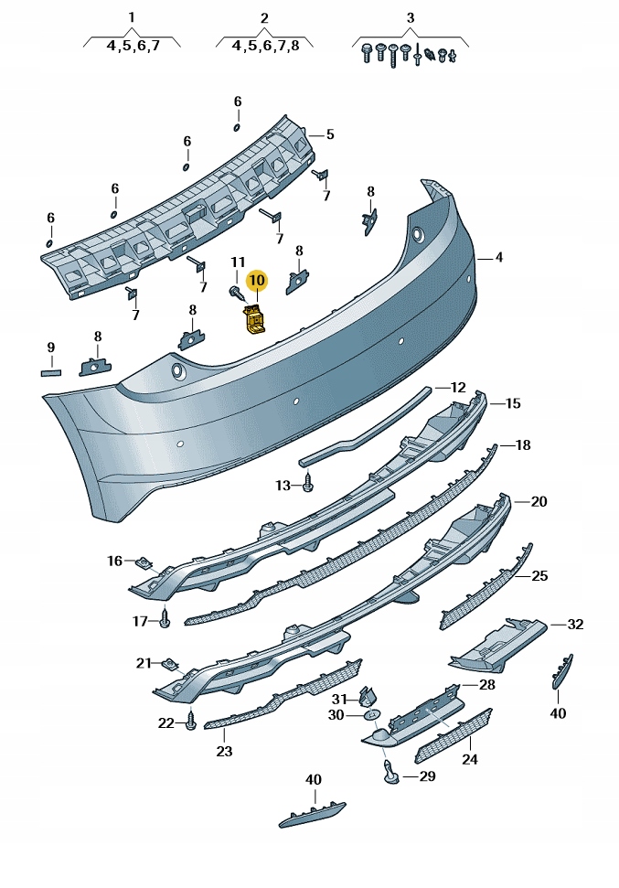 Купить Кронштейн кронштейн бампера задний  левый audi a1 aso оригинал polift
