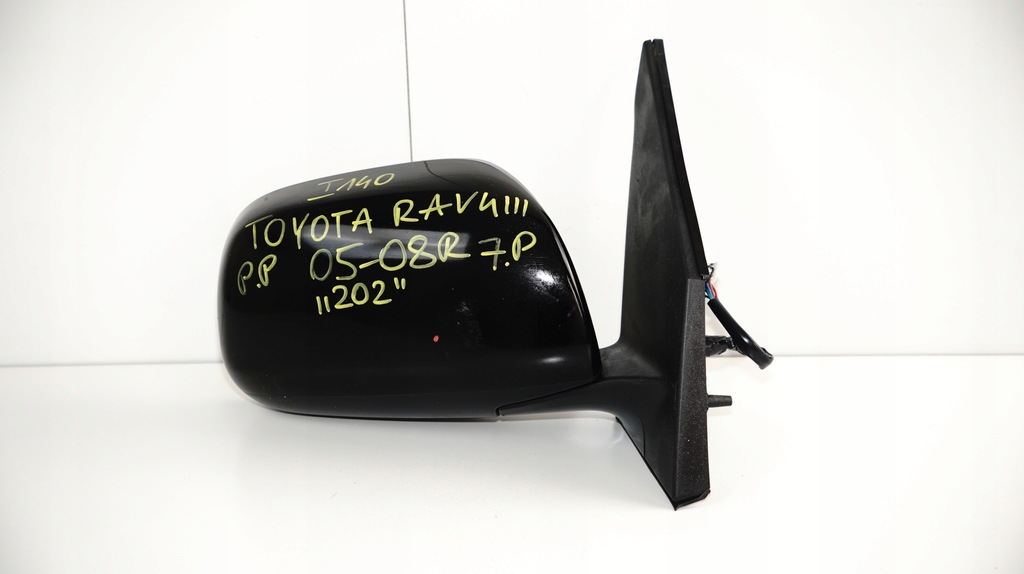фото №7, Зеркало правое toyota rav4 iii 3 05-08r 7pin 202