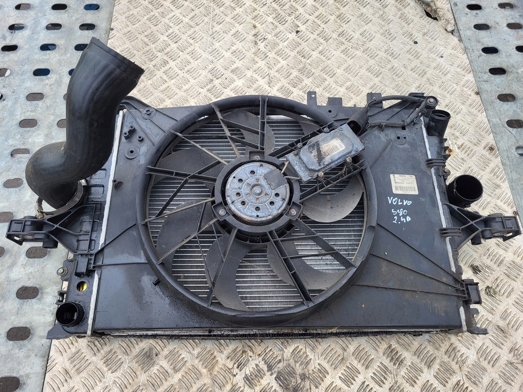 фото №1, Комплект радиатор вентилятор volvo s80 i lift 2.4d