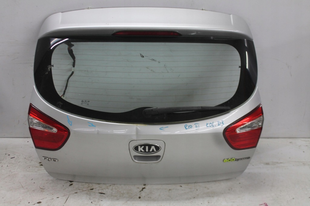 фото №1, Крышка багажника багажника задняя задняя kia rio iii kol. 3d 5-дверь 11-17