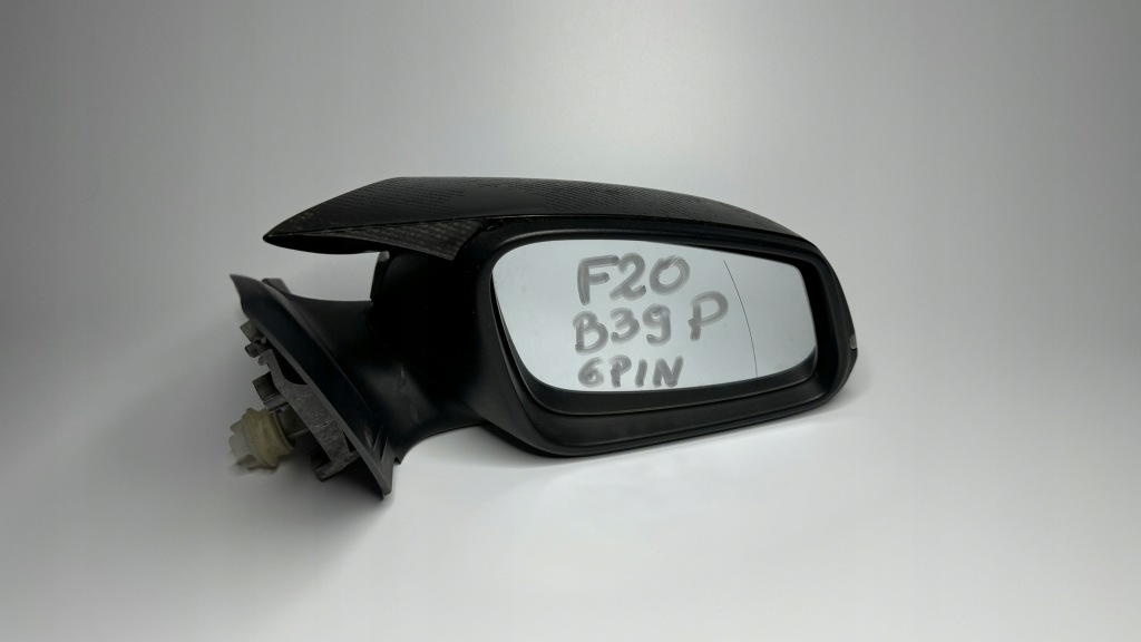 фото №6, Bmw 1 f20 дзеркало праве 6 pin europa карбон