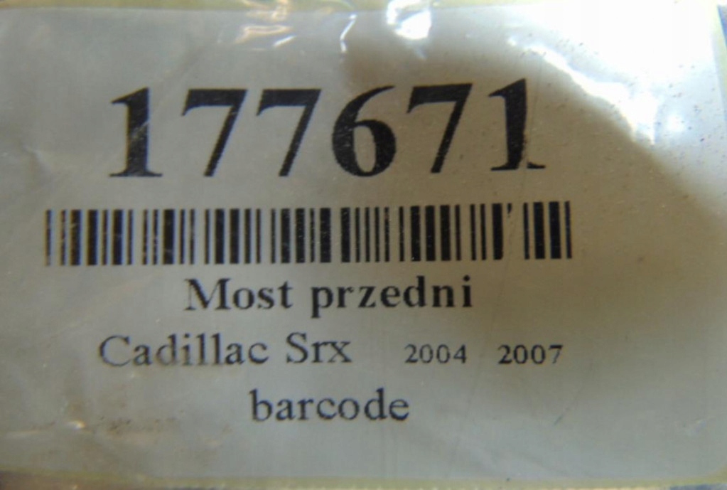 фото №6, Cadillac srx 3.6b мост передний дифференциал 3.23