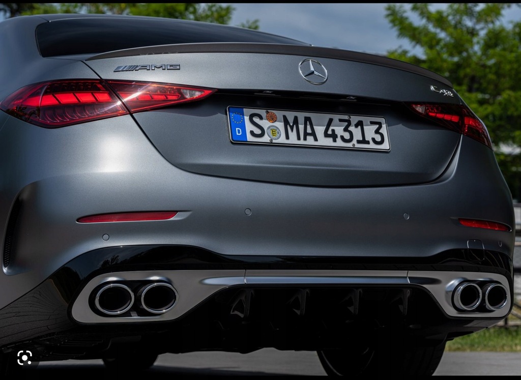 фото №14, Mercedes w206 спойлер c43 спойлер na крышка качество!!