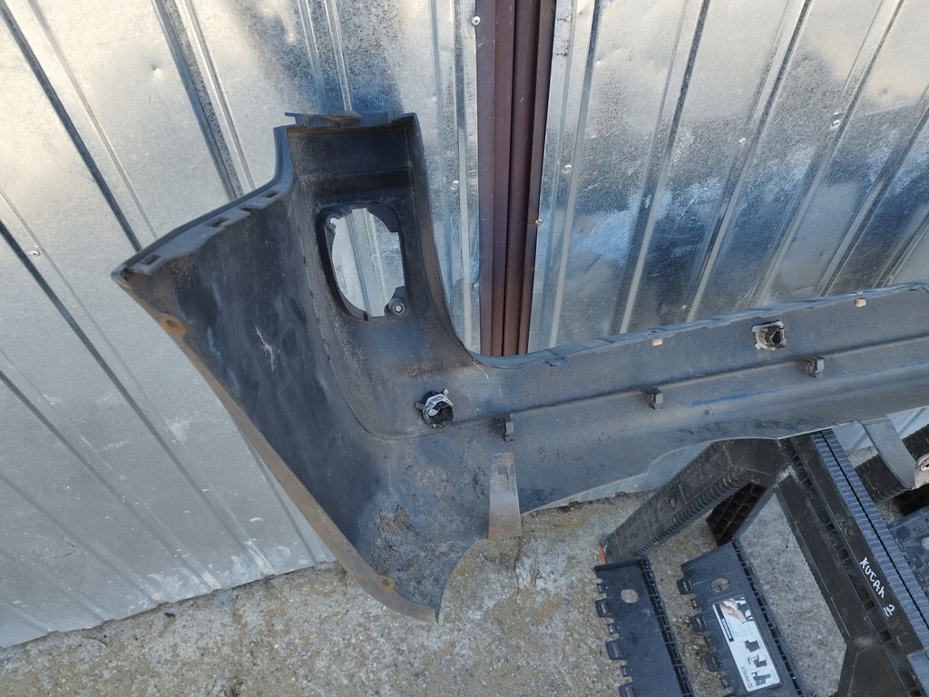 фото №13, Бампер задня задній pod датчики pdc renault kangoo 2 ii lata 2008-2013