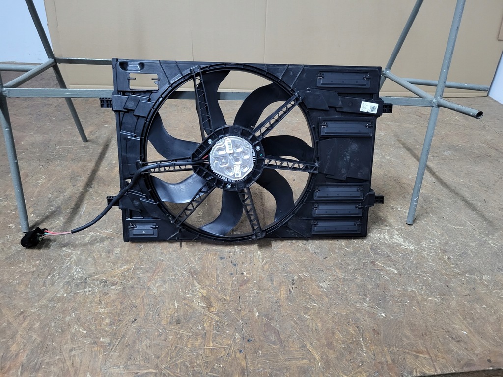 фото №7, Vw polo 2g вентилятор радіатора 2q0959455h