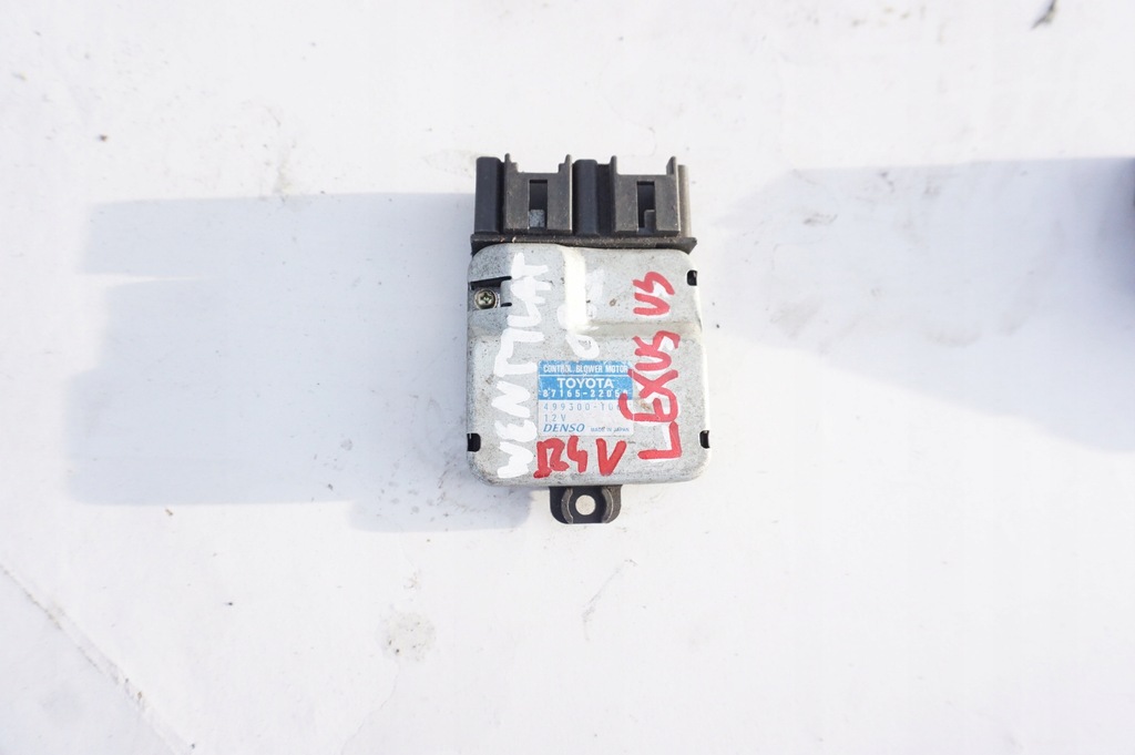 фото №1, Модуль вентиляторів 87165-22050 lexus toyota