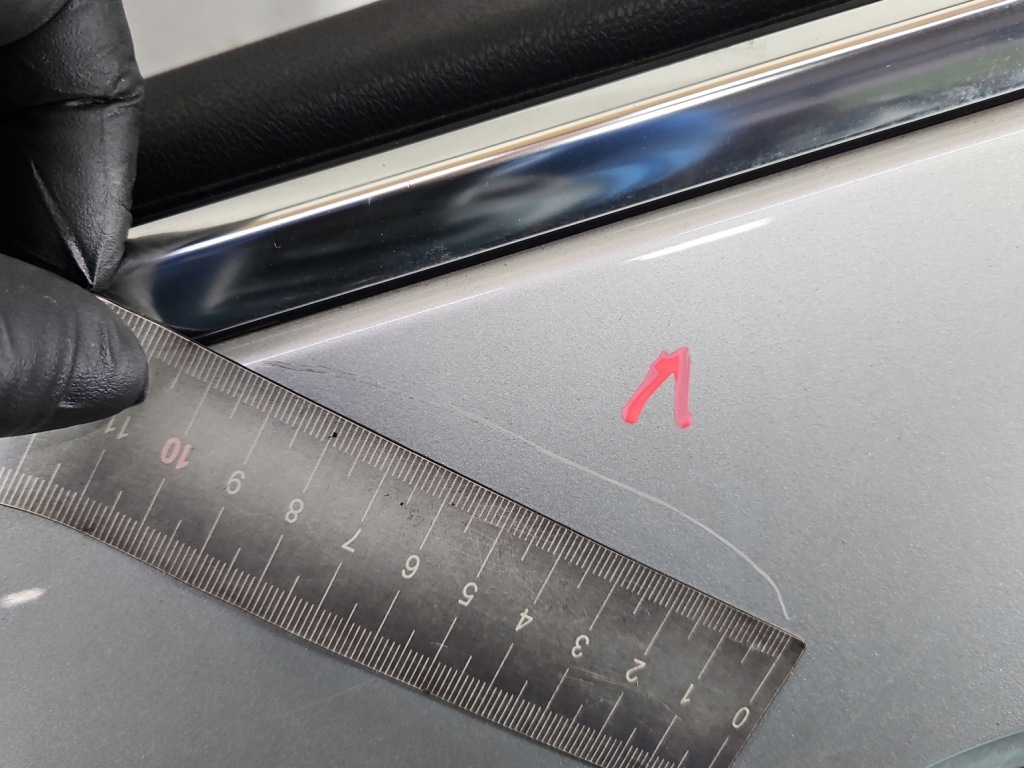 фото №3, Двері перед ліва renault laguna iii сріблястий ted69