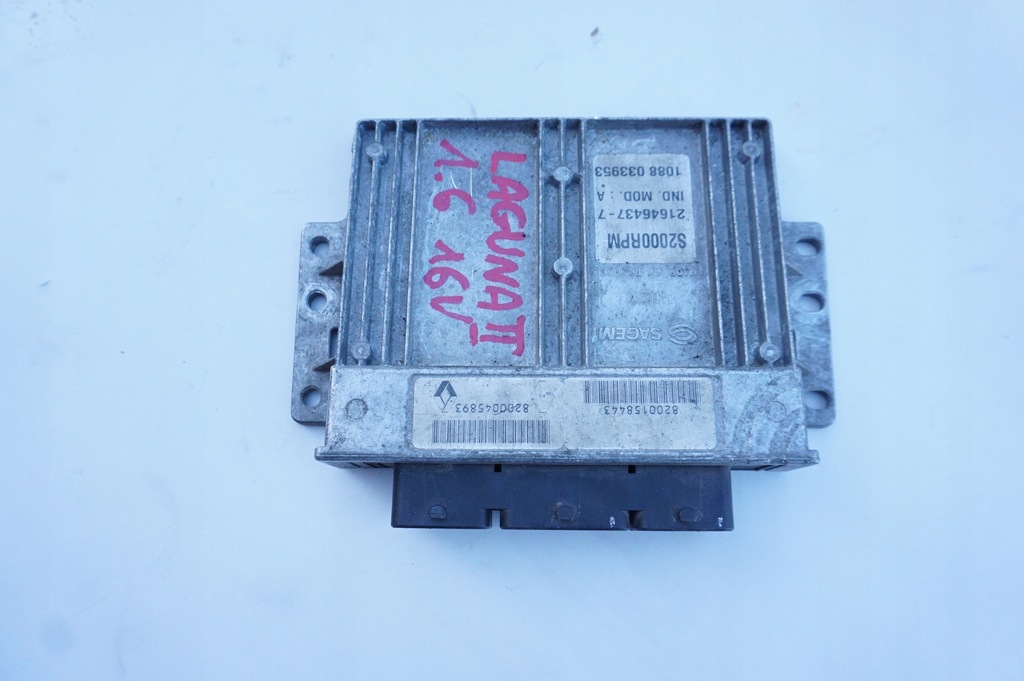 фото №1, Бортовой компьютер блок управления двигателя 8200045893 renault