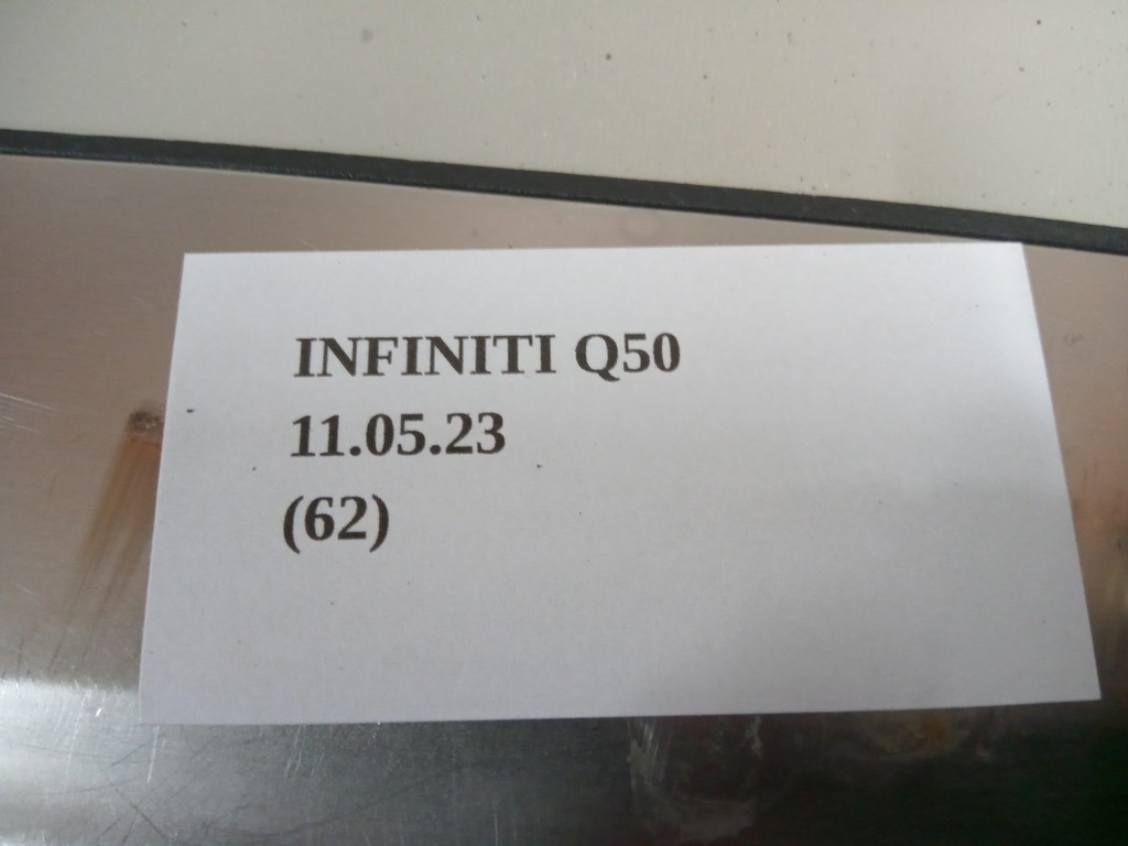 фото №8, Молдинг накладка порог правая левая перед задняя хром infiniti q50