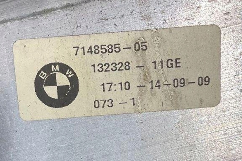 Комплект радиатор bmw 5 e60 7148585 4.8l бензиновый 2009 с Разборки