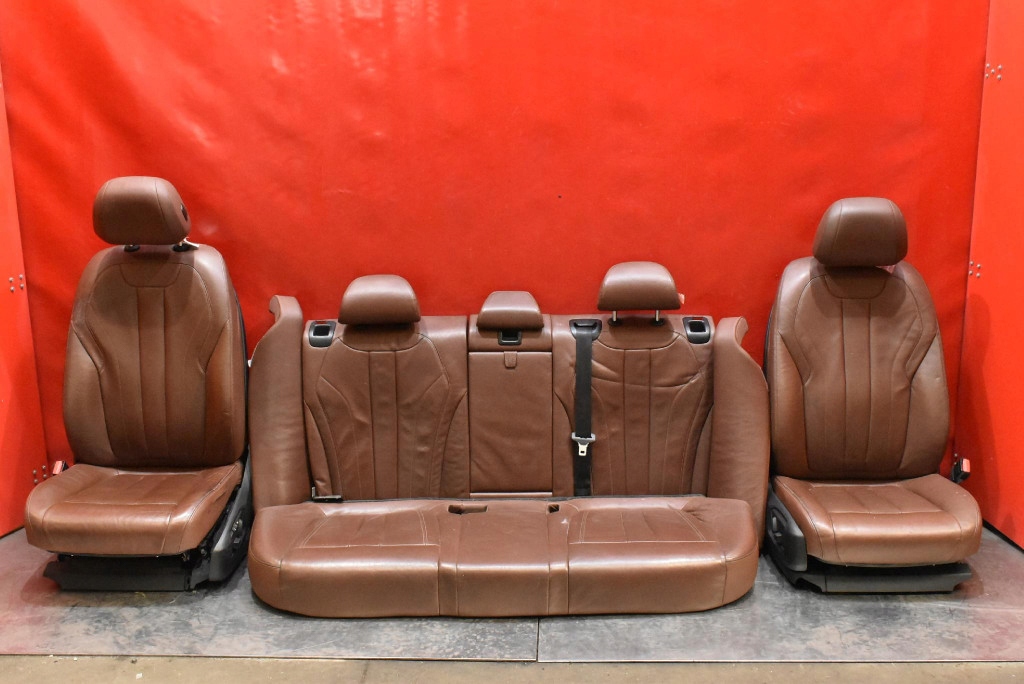 фото №5, Сидіння сидіння комплект обшивка обшивки шкіряний eu bmw x5 f15 13-18