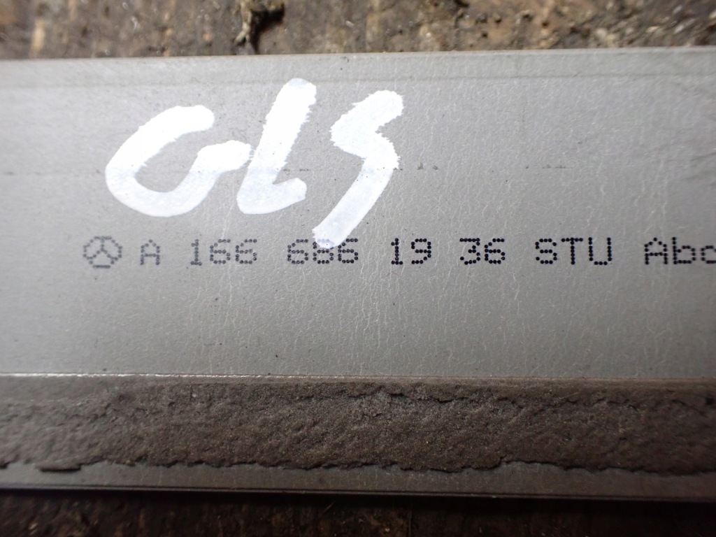 фото №8, Молдинг порог правый перед mercedes gls ii x166 3.0 17r a1666861936 9581