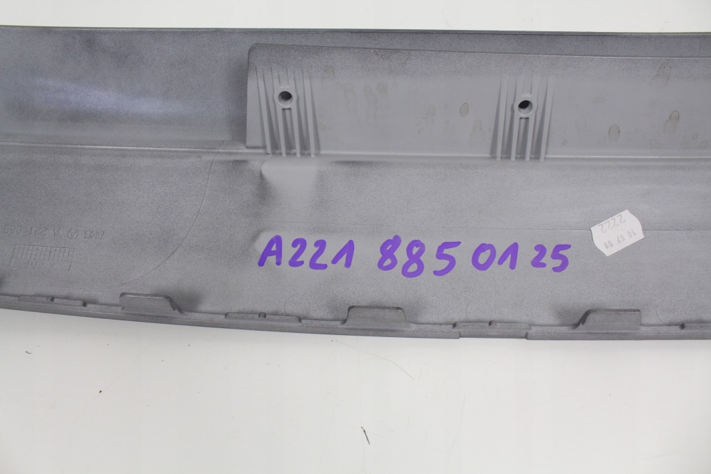 фото №6, Накладка спойлер бампера задня mercedes w221