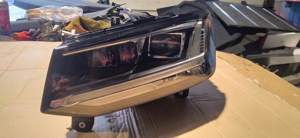 фото №8, Audi q2 sq2 full led лампа перед l 81a941033 p 81a941034 europa комплектна