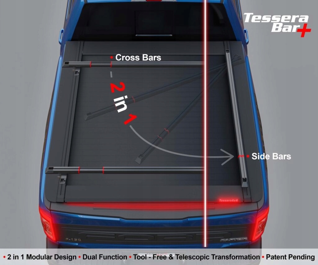 фото №7, Tessera bar+ балка поперечный 2w1 багажник do шторка toyota tacoma