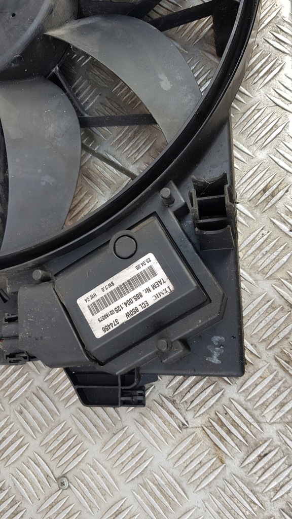 фото №10, Mercedes w211 3.0 cdi вентилятор радиатора a2115001893