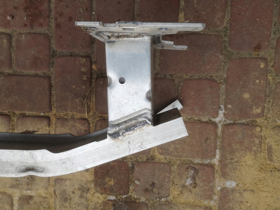 фото №6, Audi q3 83a балка підсилювач бампера перед