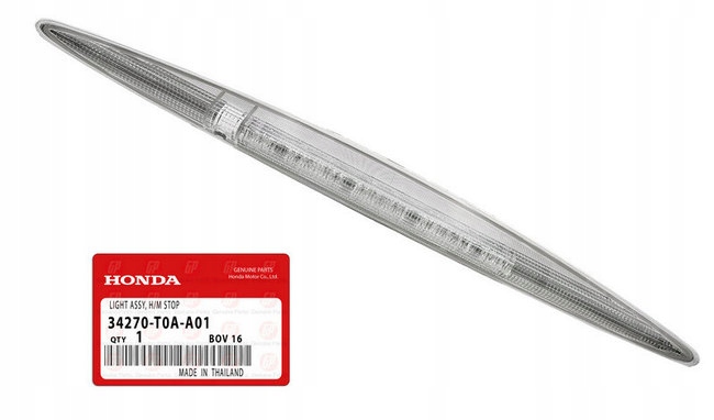 фото №1, Honda cr-v crv 2012-2018 третій світло стоп кришка багажника 34270t0aa01 оригінал