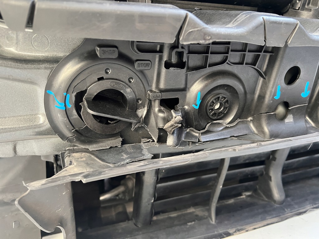 фото №8, Pas передній радіатор ford kuga mk2 lift