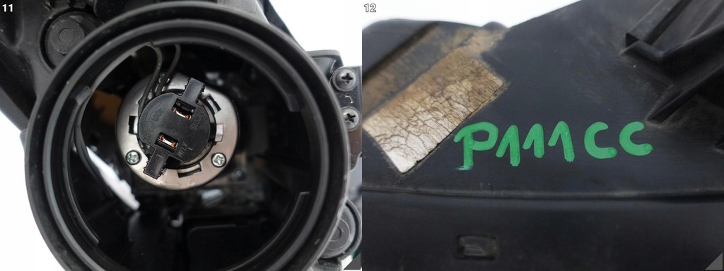 фото №12, Hyundai i30 iii 16-20 лампа обычная противотуманная фара линза левая перед europa