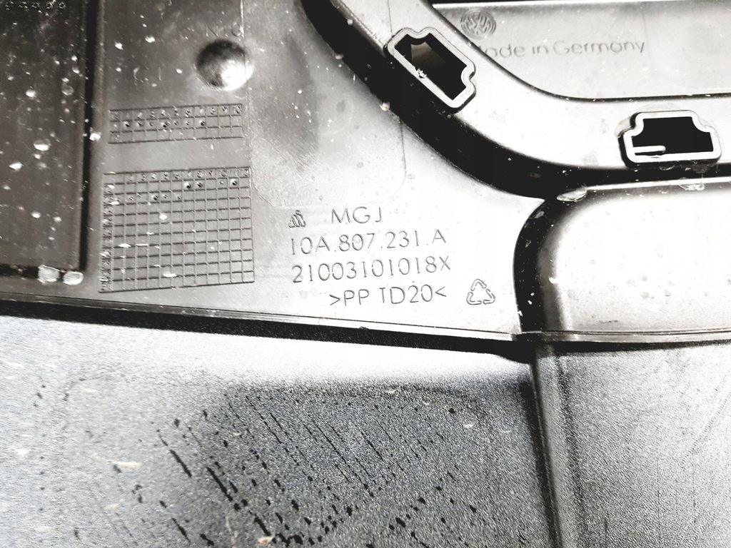 фото №7, Vw id.3 lift 10a бампер передний усилитель перед