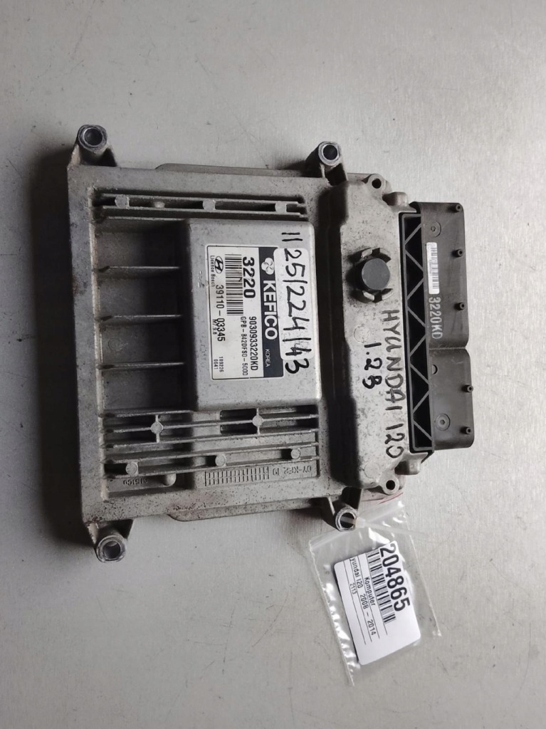 фото №1, Бортовой компьютер hyundai i20 9030933220kd