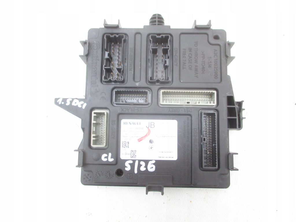фото №5, Renault clio v captur ii бортовий комп'ютер набір стартовий 1.5 blue dci 19-24 rok