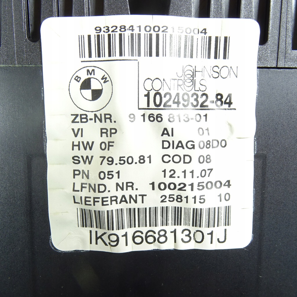 фото №4, Bmw 1 e87 e81 1.6b лічильник 9166813