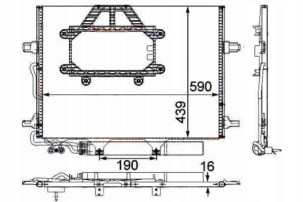 фото №2, Hella конденсатор радиатор кондиционера