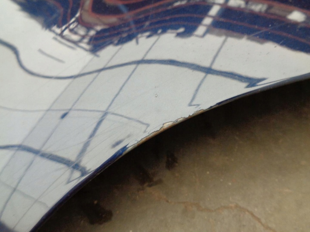 фото №10, Капот fiat panda 3 iii 2012- granatowa kod 567/a