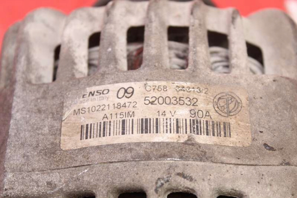 Генератор 52003532 fiat tipo 2 2 1.4 16v 95 km 15-21 Недорого
