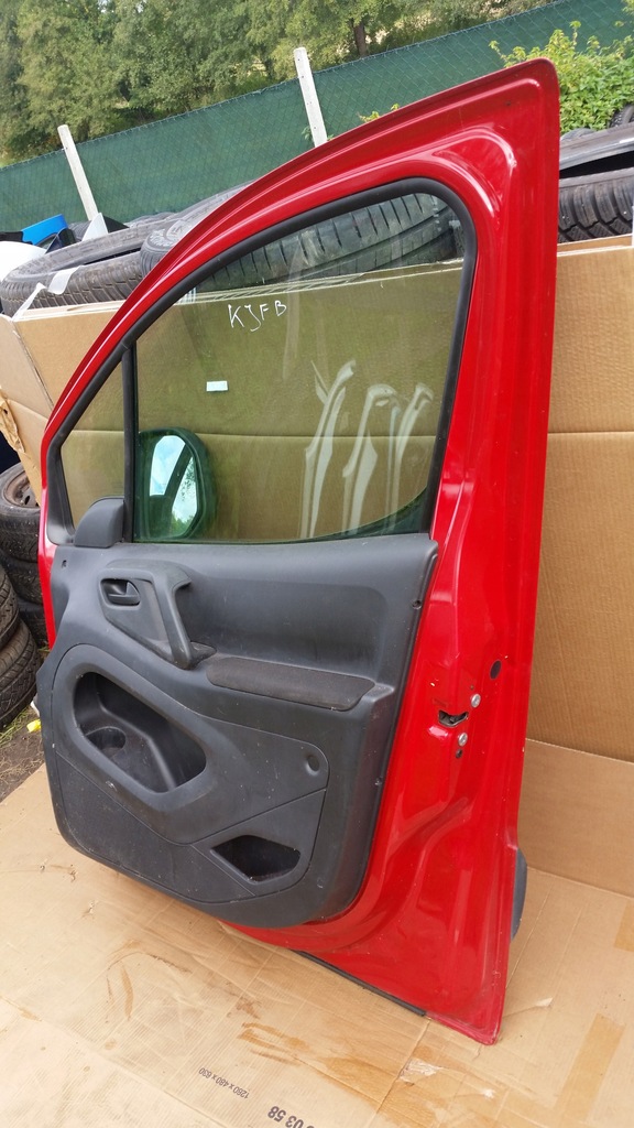 фото №10, Дверь правый перед peugeot partner ii kjfb