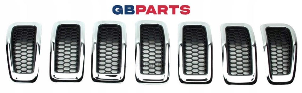 фото №1, Решётки решетка хром jeep cherokee kl 2014-2018