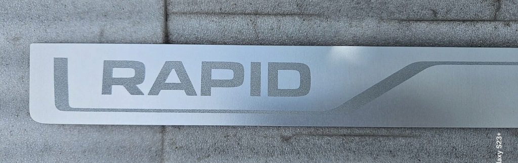 фото №5, Молдинг декоративная порог задняя правая nowa do skoda rapid 5jj853814b