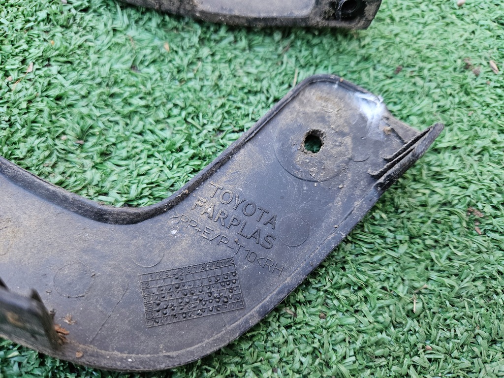 фото №5, Бризковик захист поріг перед ліва права toyota corolla verso ii