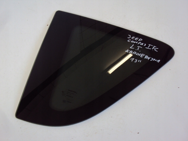 фото №2, Стекло левый задняя jeep compass i fl 2.2d 13 rok