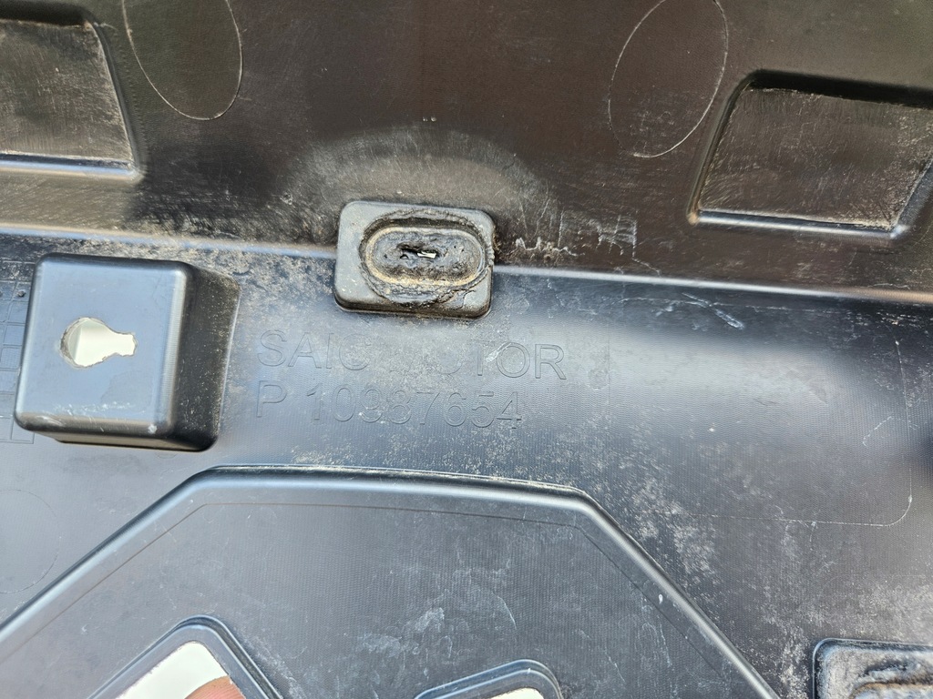 фото №8, Mg zs ev каркас решітка решітка підсилювач верхній бампера перед