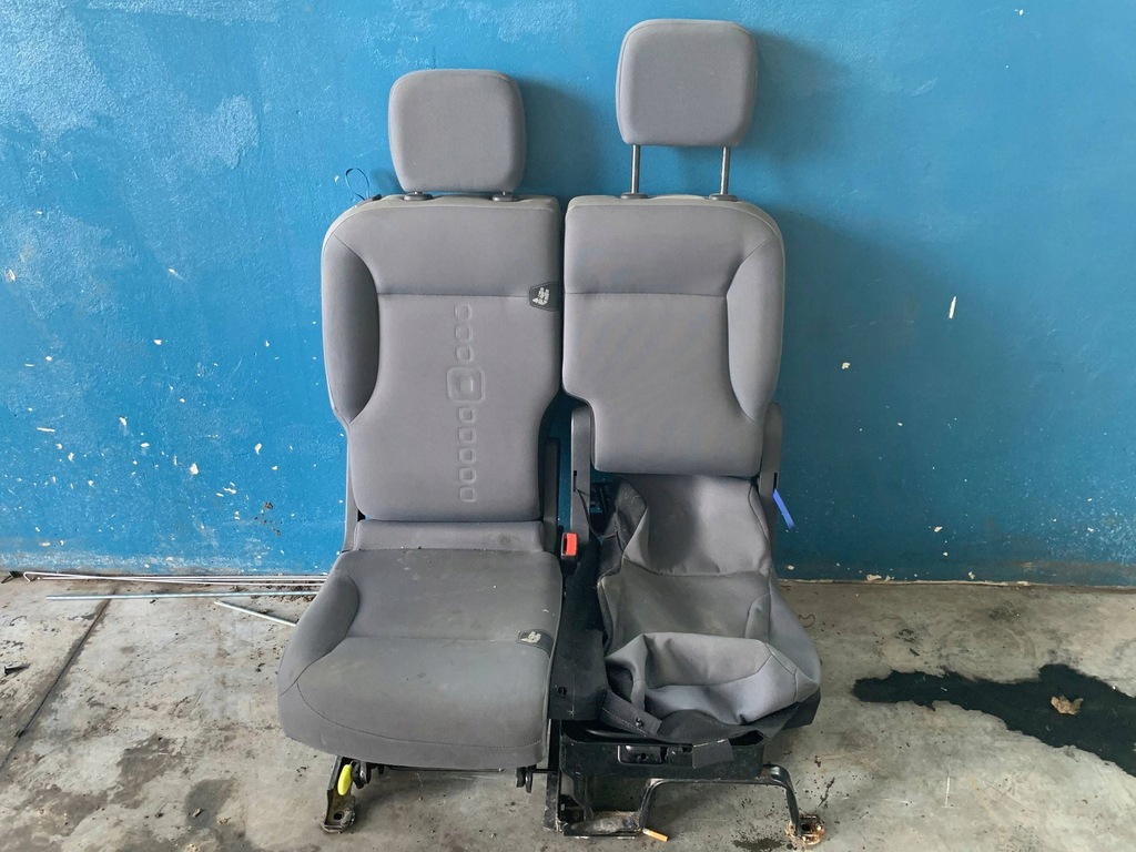 фото №1, Сидіння пасажира подвійний eu citroen berlingo