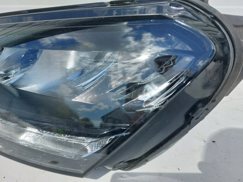 фото №12, Лампа левый перед передняя full led skoda fabia iv