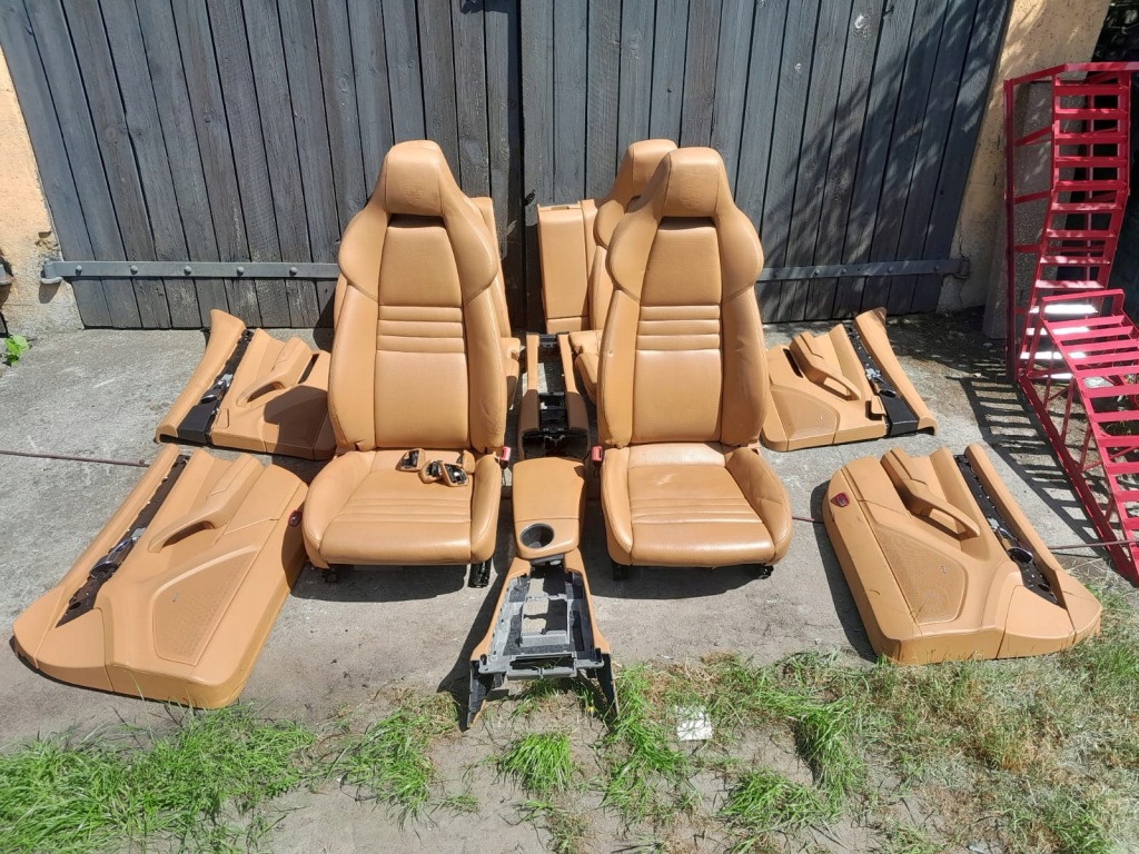 фото №1, Porsche panamera 970 комплект сиденья обшивки