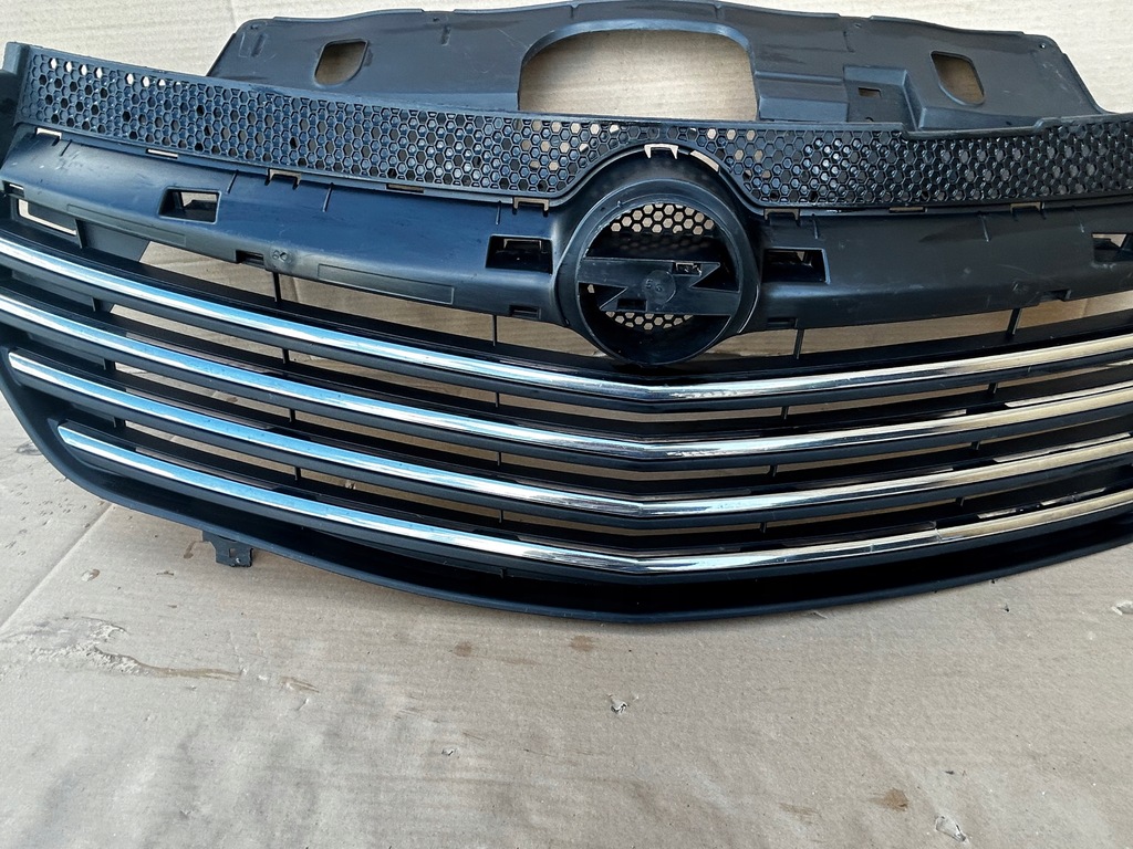 фото №3, Opel vivaro b решётка радиатора решётка радиатора хром перед передний a-nex