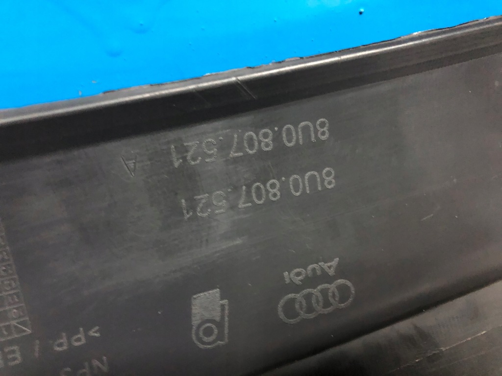 фото №8, Audi q3 8u0 s-line накладка бампера задня спойлер