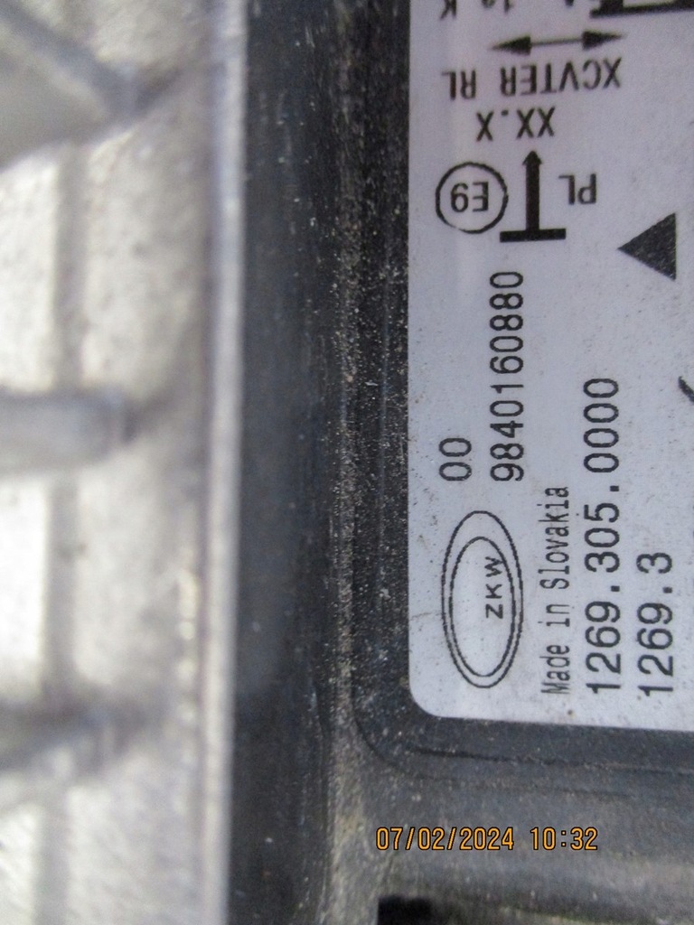 фото №10, Лампа правая левая full led opel astra l vi 9840160780 9840160880