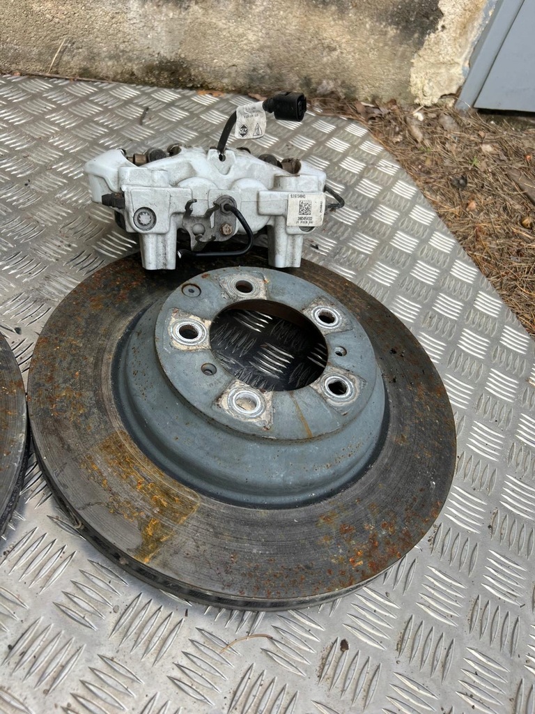 фото №6, Porsche taycan turbo супорти гальмівні диски гальма пробіг 50km! 4x