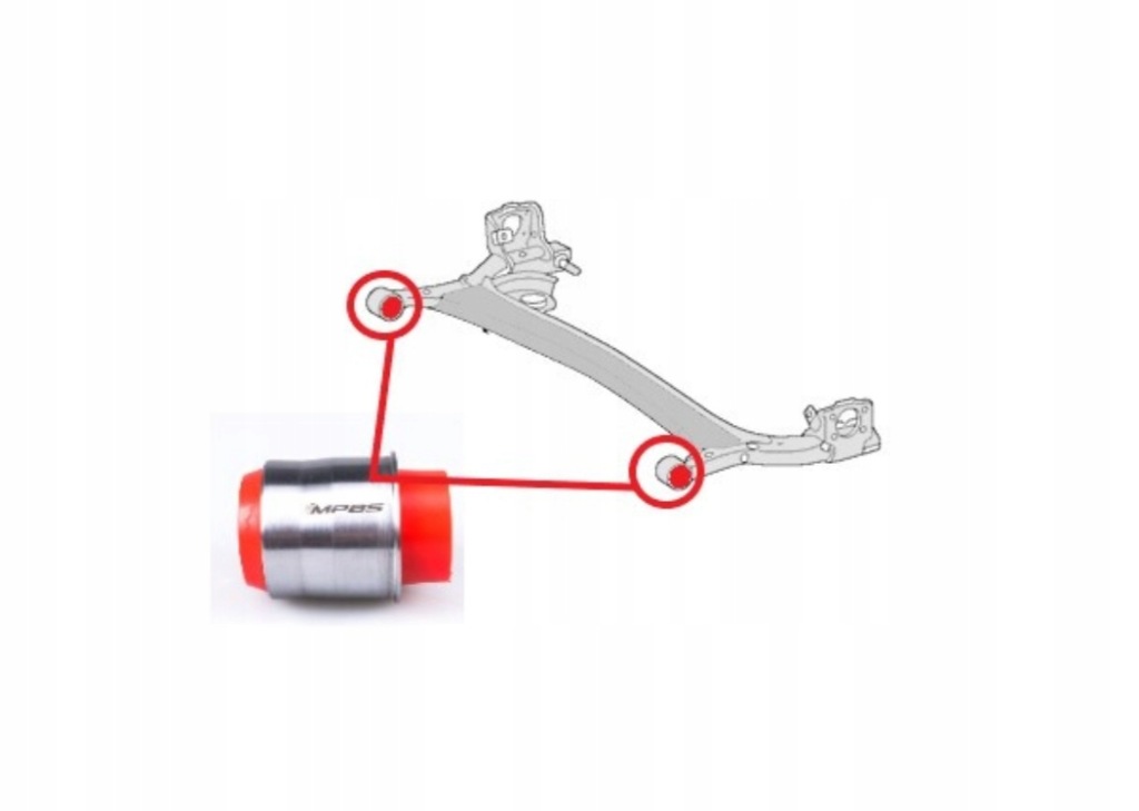 фото №3, Втулка задній балка corolla auris prius verso